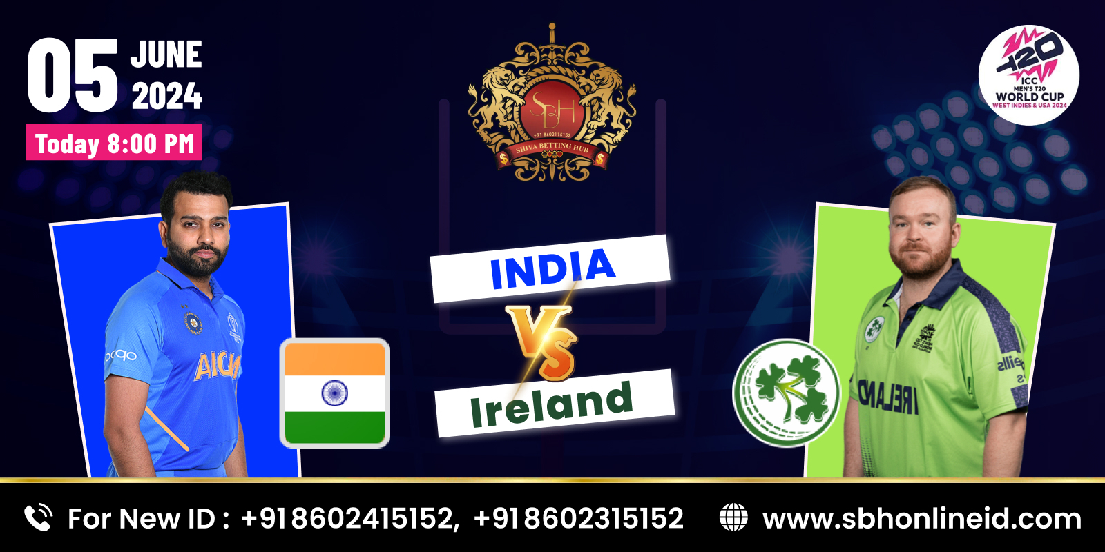 India vs Ireland: Today’s Match Prediction and Information for the T20 World Cup